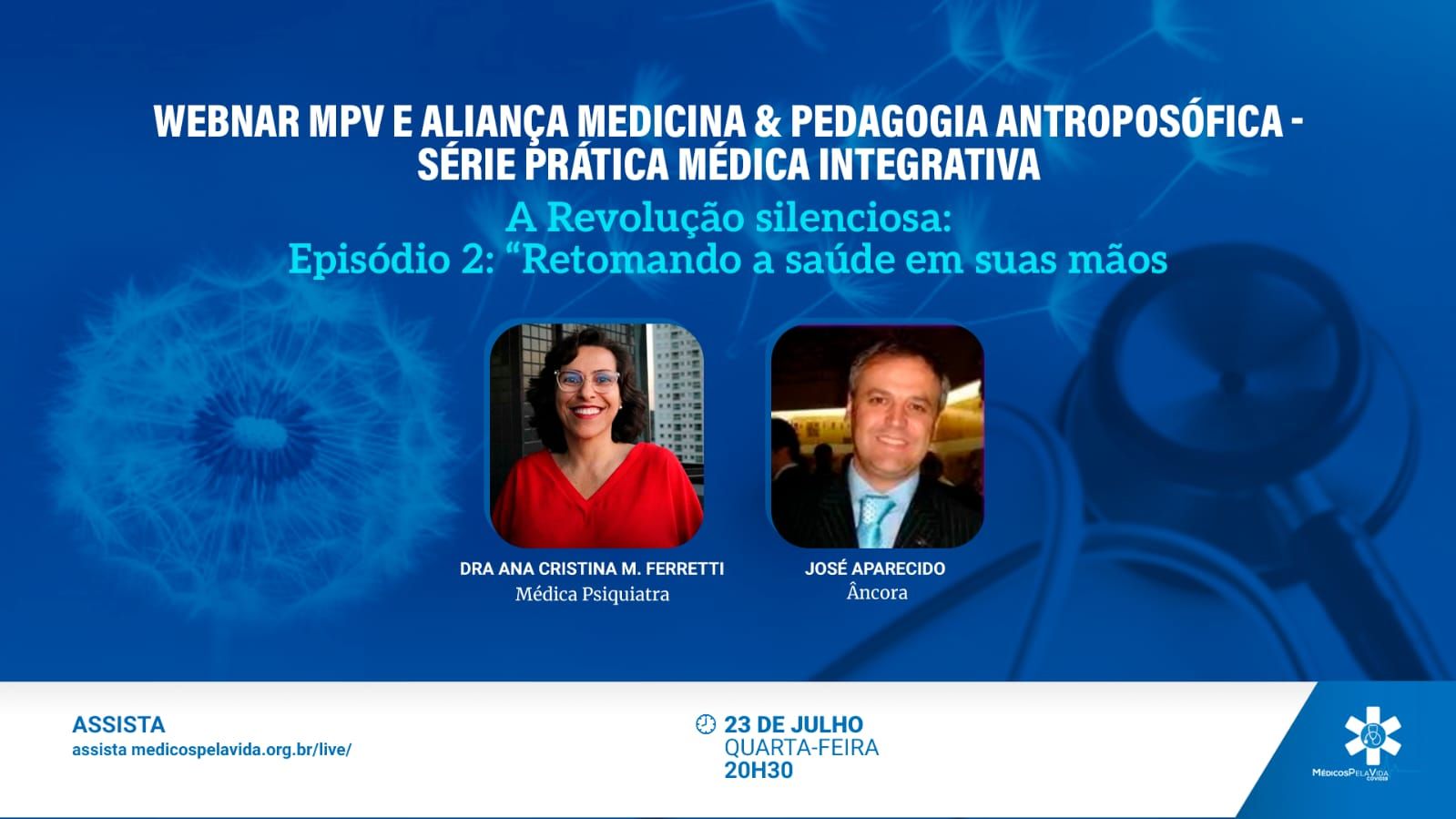 Card live especial de 23 de julho