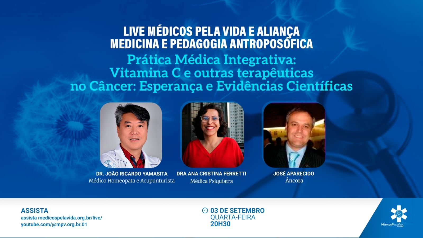 Card live especial de 3 de setembro Card live especial de 3 de setembro